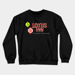 Vintage the Lotus Inn Motel Las Vegas Crewneck Sweatshirt